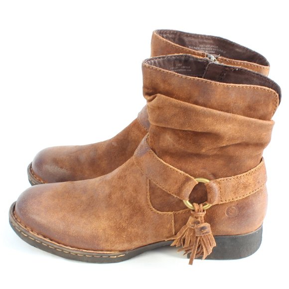 born tassel boots
